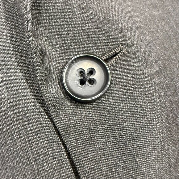 Banana Republic Suit 2pc Grey Cerruti 1881 Italy Wool Modern Fit 42R 36x33 - Picture 4 of 13